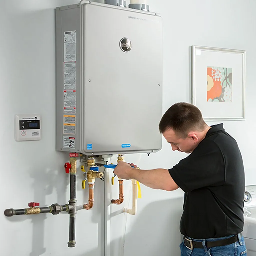 tankless water heater repair in Canyon, MN